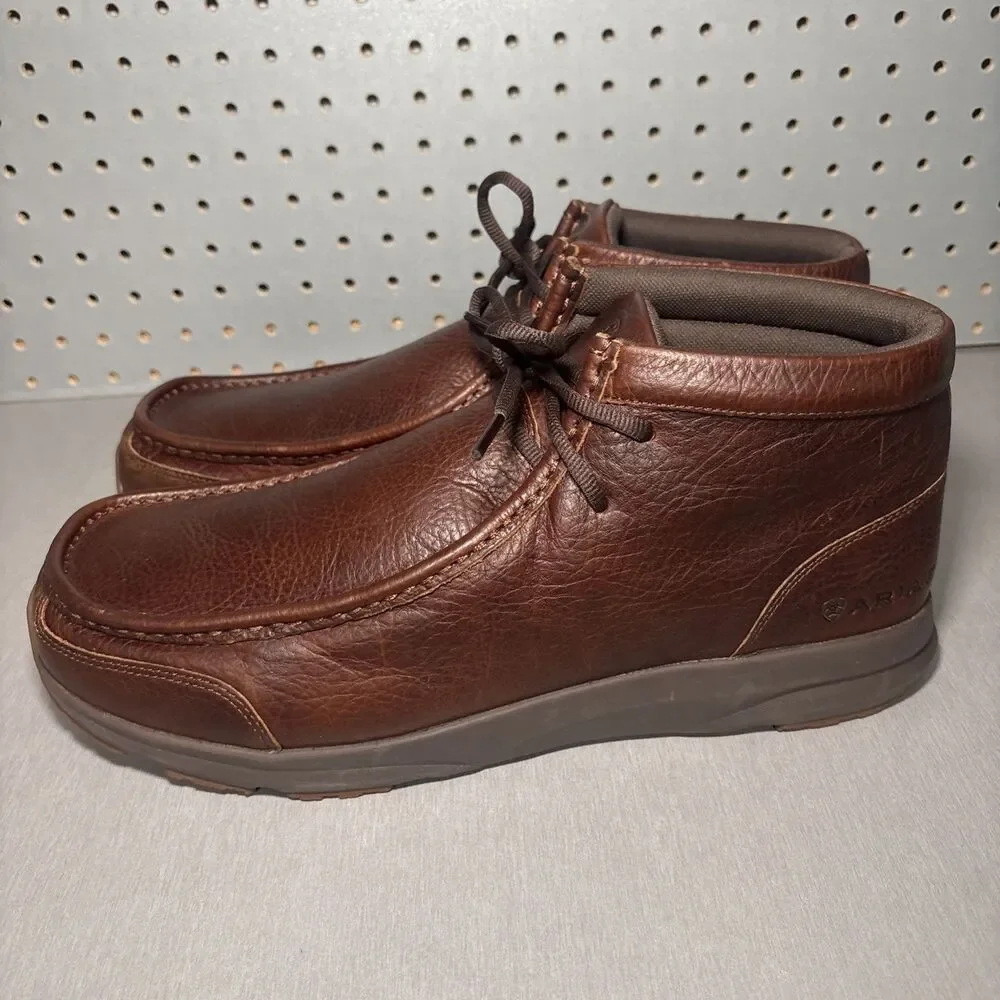 Ariat Spitfire Boots Mens Sz 14 Brown Casual Waterproof 10044487 Deepest Clay